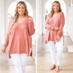 Miss Who I Was Sweater, Ash Rose -Chic Soul Store 13 1d4d63a3 5076 4c19 a464 60aaecd1f48d