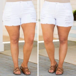 Season Of Song Shorts, White 13 Season Of Song Shorts, White -Chic Soul Store 13 378d840b 3024 4dc0 936b 97daa905b9ae