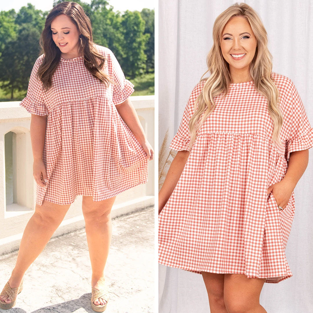 Spring Picnic Dress, Mauve 8 Spring Picnic Dress, Mauve - Image 6