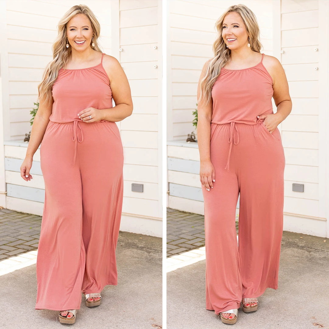 Sunshine In Her Eyes Jumpsuit, Ash Rose 8 Sunshine In Her Eyes Jumpsuit, Ash Rose - Image 6