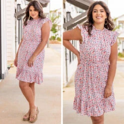Floral Flirt Dress, Pink 13 Floral Flirt Dress, Pink -Chic Soul Store 13 88e29ce6 7294 4855 8ebb 8b985435f12f