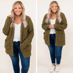 Latte Lover Cardigan, Dusty Olive -Chic Soul Store 13 9c0cc741 1f06 4b2d aed5 e44c70689f04