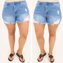 Stay Original Shorts, Medium Wash -Chic Soul Store 13 9ea333cb 92e4 4aa6 9538 728745b6231b