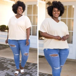 Only Girl Top, Taupe -Chic Soul Store 13 9fa70b81 a7db 44d9 ba9b e7fb60c2a9bd