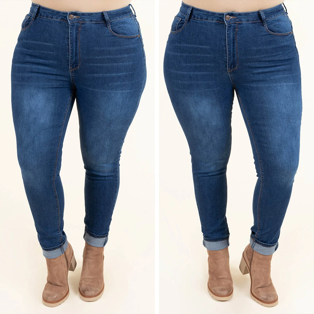 Watching Wonders Jeggings, Dark Wash 8 Watching Wonders Jeggings, Dark Wash - Image 6