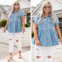 Your Best Self Top, Light Blue 13 Your Best Self Top, Light Blue -Chic Soul Store 13 a3bb19ac 4220 4d28 a32e 80dbe28c651f