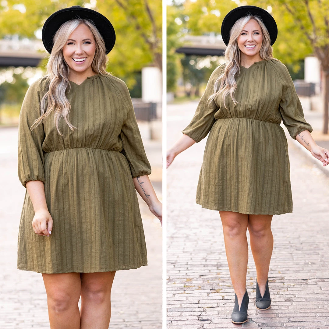 Easily Enchanting Dress, Green 8 Easily Enchanting Dress, Green - Image 6