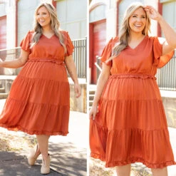Southern Soul Dress, Rust 13 Southern Soul Dress, Rust -Chic Soul Store 13 b73b1cbf 36f8 419f b48a 7806f35218e7