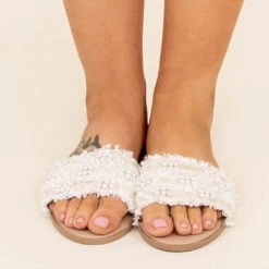 Movin' And Groovin' Sandals, White -Chic Soul Store 13 ddfe2b93 4acd 4cd0 9b42 d06e331de66a
