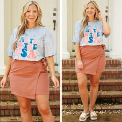 Comfort Colors: It's A Party In The USA Tee, Ocean Colorblast -Chic Soul Store 13 ef936071 5902 414f 9f76 d8ba43f35736