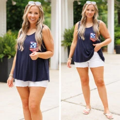 Trust The Stars Top, Navy -Chic Soul Store 13 fe56ee2c 9573 433d be2e 92fc95894081