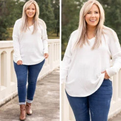 New Rules Coming Top, Ivory -Chic Soul Store 14.1