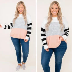 Here To Chill Sweater, Multi -Chic Soul Store 14 18f15827 f2e6 48b5 a050 201d9f18deb5