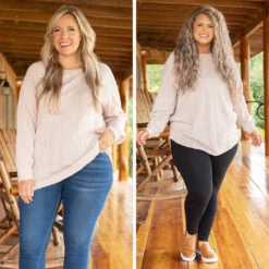 Slouchy Cableknit, Taupe -Chic Soul Store 14 1dbe579e 56bd 46e2 aab2 bfb43f75a36c