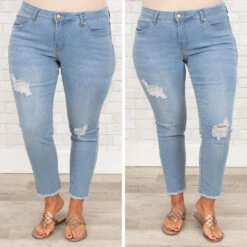 Own It Like Me Jeggings, Light Wash -Chic Soul Store 14 2540a240 5d07 4187 b048 ccbed822525f