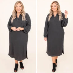 Chill Angel Dress, Charcoal 13 Chill Angel Dress, Charcoal -Chic Soul Store 14 2be3891c e366 4993 b05b 48551fd28f8e