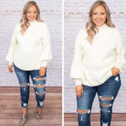 Light Steps Sweater, Cream -Chic Soul Store 14 aaddf97c 2834 4a9b a9eb b90b2fe20ce4