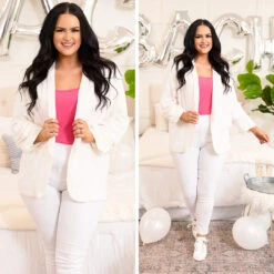 Working In Style Jacket, Off White 13 Working In Style Jacket, Off White -Chic Soul Store 14 e75db5dd 5eb8 46b5 b20e cbde13c5d2c9