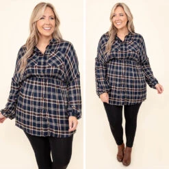 Fall Experiences Tunic, Navy -Chic Soul Store 15 0379b2a1 7240 43e7 a704 ea3d82e4ec34