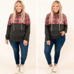 I Think I Knew Hoodie, Charcoal -Chic Soul Store 15 1075cf83 4c91 4175 a5a0 a531b0524c49