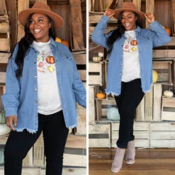 Somebody Else Jacket, Denim -Chic Soul Store 15 130b112e cb60 4884 875c bb791cc363c6