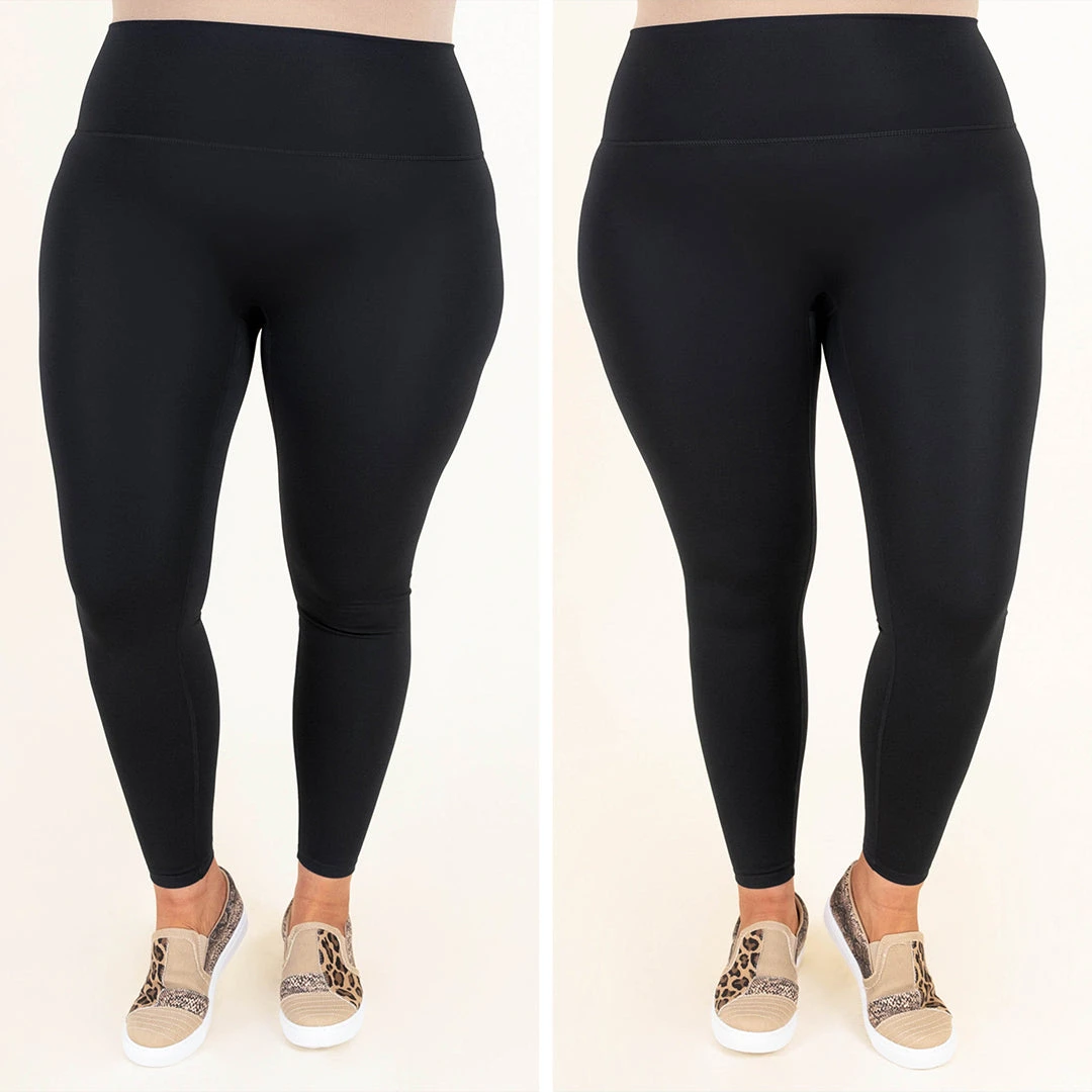 Squat Until You Drop Leggings, Black 8 Squat Until You Drop Leggings, Black - Image 6