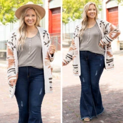 Snowy Pines Cardigan, Cream -Chic Soul Store 15 2f5314f7 6b44 4626 9dae 37c637f264df