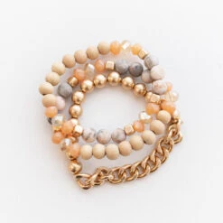 Lucky Addition Bracelet, Gold -Chic Soul Store 15 3461af73 403e 4dcb 9bc8 1377c8ac4cd8