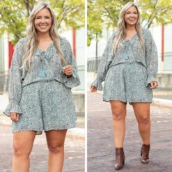 Wild Dove Romper, Sage Blue -Chic Soul Store 15 43223feb f866 4f9f 808d 363b5e0f4510