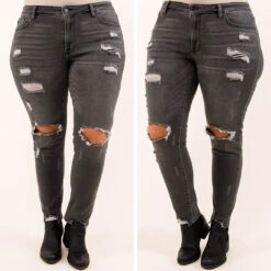 Guess Who Jeans, Grey Light Wash -Chic Soul Store 15 660609d6 fe6b 45b2 8022 ead40fbbfa8d