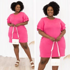 Sassy Girl Only Dress, Fuchsia 13 Sassy Girl Only Dress, Fuchsia -Chic Soul Store 15 67fbc88b a4a9 464d 9586 2af40d532891
