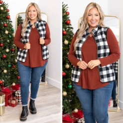 It's That Time Of Year Vest, Ivory Combo -Chic Soul Store 15 73f5b57f 010b 4b96 9e96 eb27931d94fa