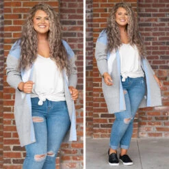 Stronger Than I Have Been Before Cardigan, Blue -Chic Soul Store 15 77a6c717 3262 4d10 bb69 76f6ad4b103b