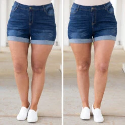 Unchained Melody Shorts, Dark Wash -Chic Soul Store 15 7f7bac09 f02f 4b6b b233 a9642257bd1b