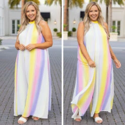 Penthouse Floor Jumpsuit, Rainbow 13 Penthouse Floor Jumpsuit, Rainbow -Chic Soul Store 15 a980b0ca 9d48 4d54 a927 795ff0d4a882