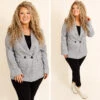 The Pollock Blazer, Gray -Chic Soul Store 15 a9d0a6da 028e 447a 852a a3eeb27eb62f