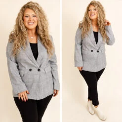 The Pollock Blazer, Gray