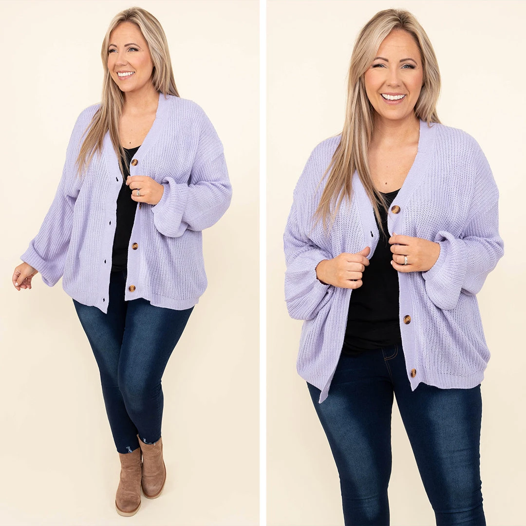 Upstate Destinations Cardigan, Purple 8 Upstate Destinations Cardigan, Purple - Image 6
