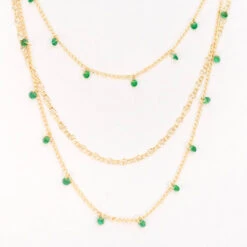 Layer Me Crazy Necklace, Green 7 Layer Me Crazy Necklace, Green -Chic Soul Store 15 b24acb7f 8b30 42ba ae87 589f846e1454