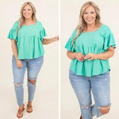 When The Sun Comes Out Top, Emerald -Chic Soul Store 15 d66645f3 22d4 41f7 91e1 a2bec376d048