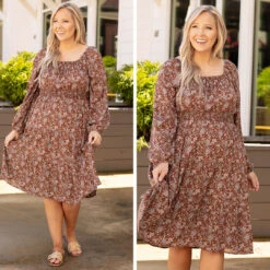 Sunrise Avenue Dress, Brick -Chic Soul Store 15 deee0451 eb87 4558 a69b 7bcb0879b44c