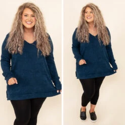 Inside Out Tunic, Teal -Chic Soul Store 15 e42ecbcb 69bf 472a a8d5 d90ab9a25d54