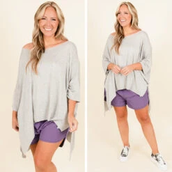 Your Point Of View Tunic, Heather Grey 13 Your Point Of View Tunic, Heather Grey -Chic Soul Store 15 e6a05516 539f 4770 a6b6 e397ebfc266d