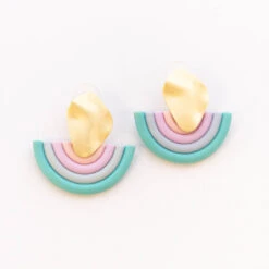 Spotting Rainbows Earrings, Mint -Chic Soul Store 15 f5209801 3246 42fa 9a1c 1d12734b5246