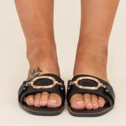 Slide Into Business Sandals, Black -Chic Soul Store 15 fa9c7dbe 8145 496e 822e 9854a503b7d5