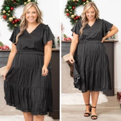 Southern Soul Dress, Charcoal -Chic Soul Store 15 fda8affa 75c8 497c 81b8 0157a3d2d84d