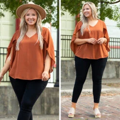 Unwritten Top, Rust 13 Unwritten Top, Rust -Chic Soul Store 16 21a6b9fe bd29 4467 ba79 d9c420c0fd23