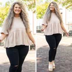 Suddenly Wonderstruck Top, Brown -Chic Soul Store 16 5427bab1 2d65 44a0 a820 d1bc27e49bbb