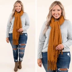 Wrapped In Warmth Scarf, Camel -Chic Soul Store 16 987a341f b10f 4d0c 8659 01d27ff87d94