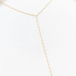 Sparkling Ending Necklace, Gold -Chic Soul Store 16 9d7ef475 8013 4495 9554 d509971c0d1d